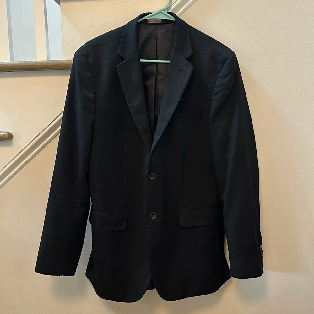Banana Republic Made in Egypt 100% Wool Tailored Fit Blazer Suit Jacket